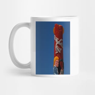 Modern Maori carved totem Mug